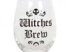 Pahar de vin negru Witches Brew 12.2 cm